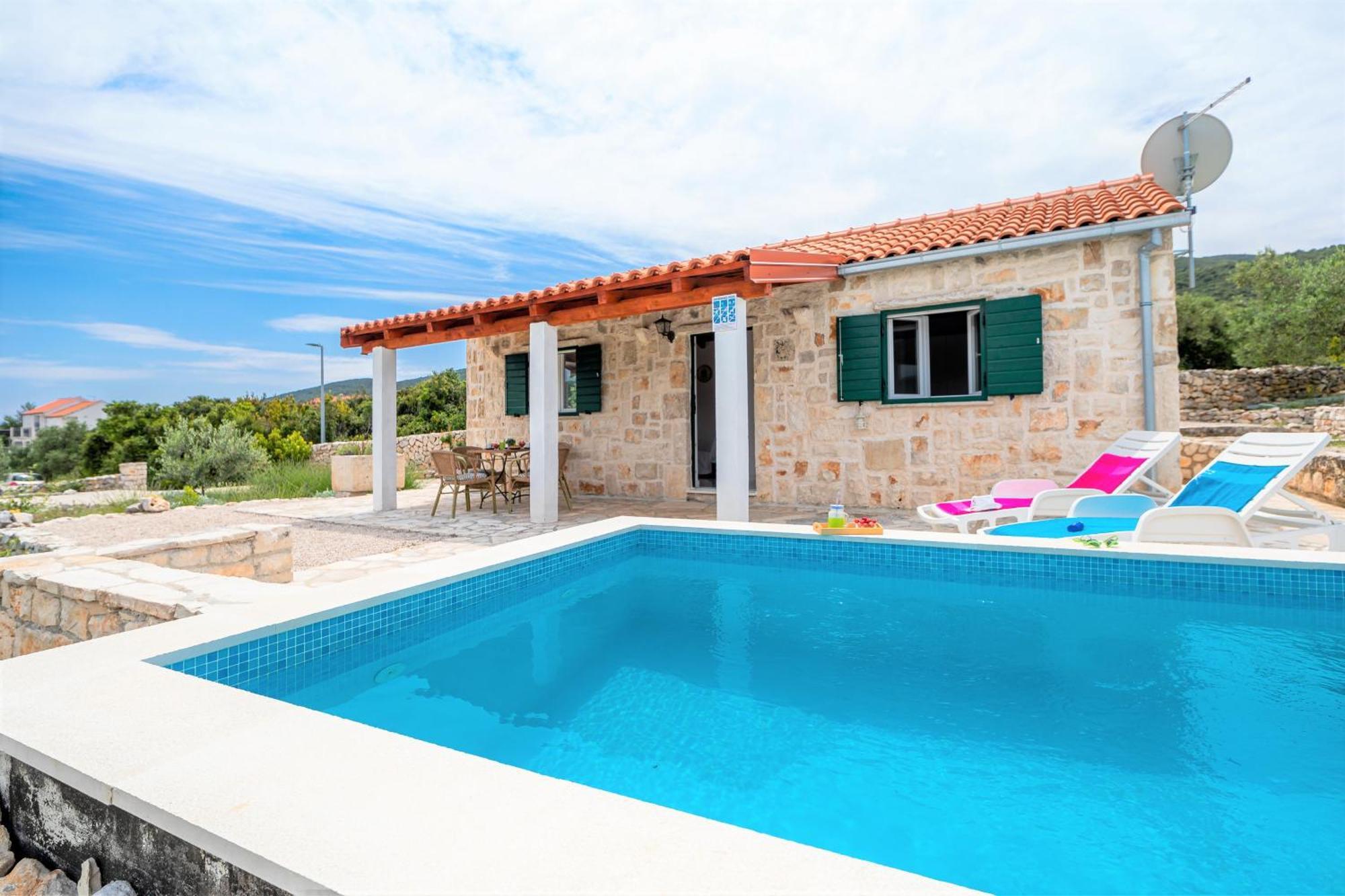 הוילה Račišće Vineyard House & Olive Grove House מראה חיצוני תמונה