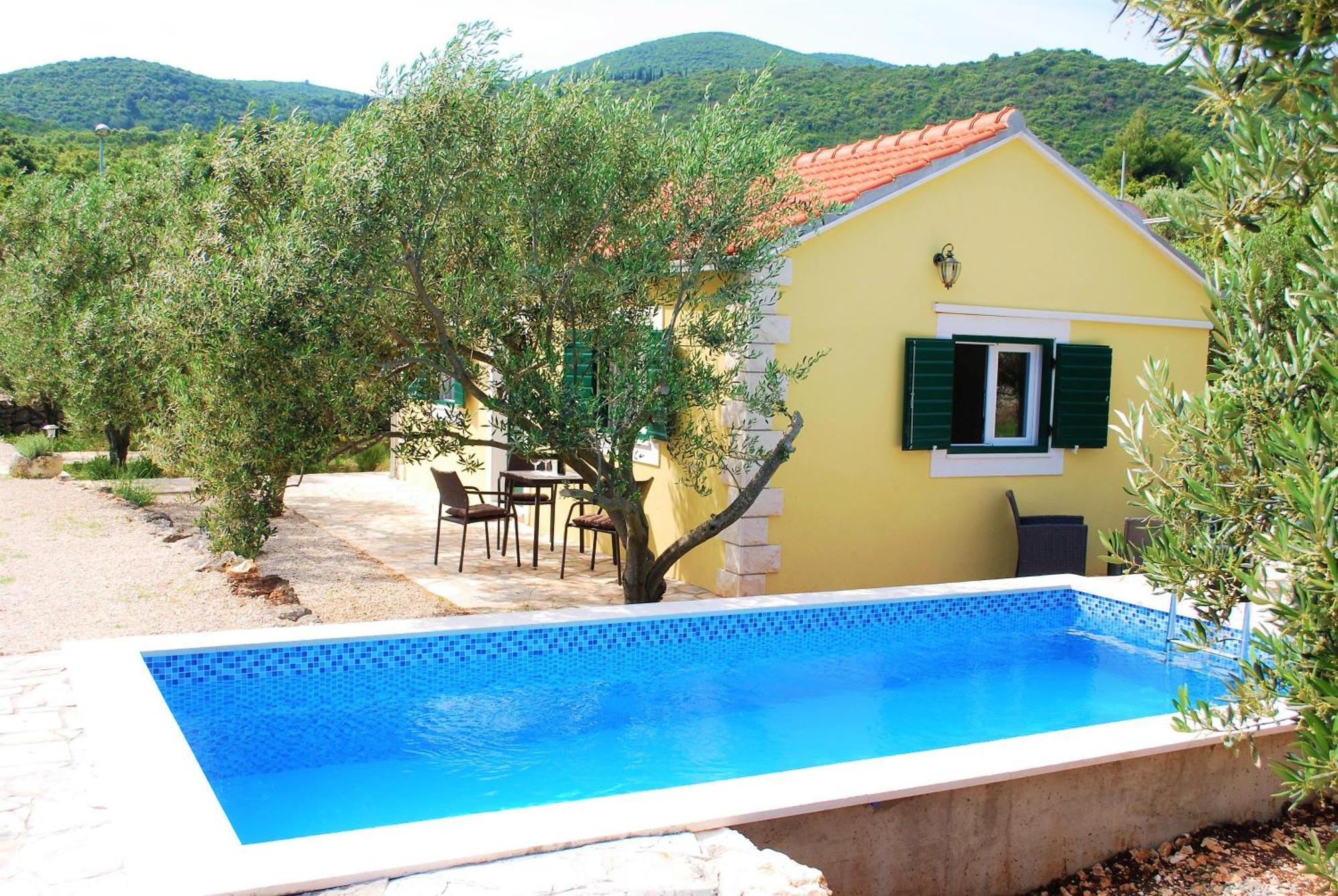 הוילה Račišće Vineyard House & Olive Grove House מראה חיצוני תמונה