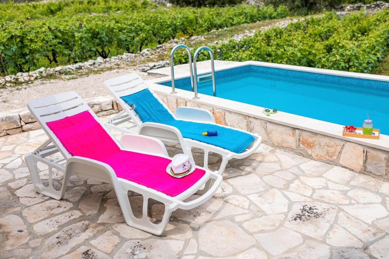 הוילה Račišće Vineyard House & Olive Grove House מראה חיצוני תמונה